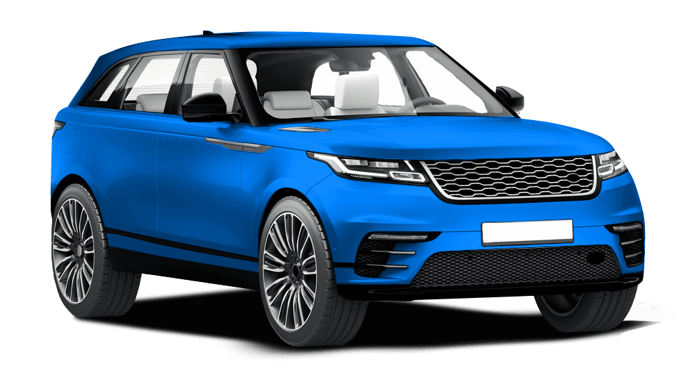 Blue luxury SUV